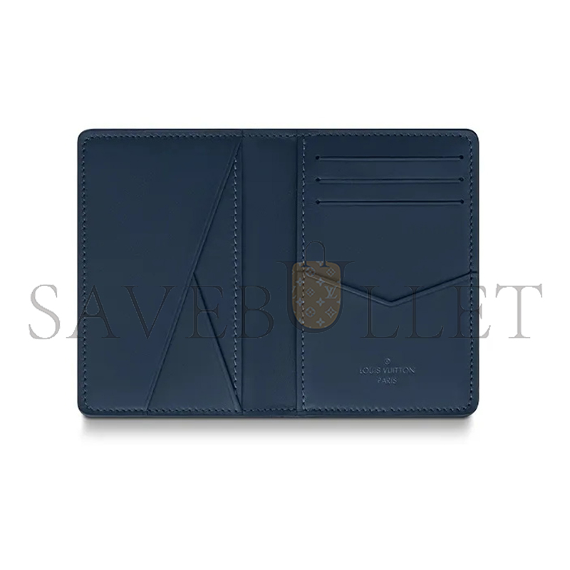 LOUIS VUITTON CLASSIC CHECKERED CANVAS AND COWHIDE CARD HOLDER M60543 (11.5*7.5cm)